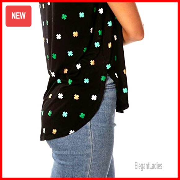 St. Patrick's Day Tank Top, Poly-Cotton Blend, Wrinkle Resistant, Holiday - Picture 4 of 6